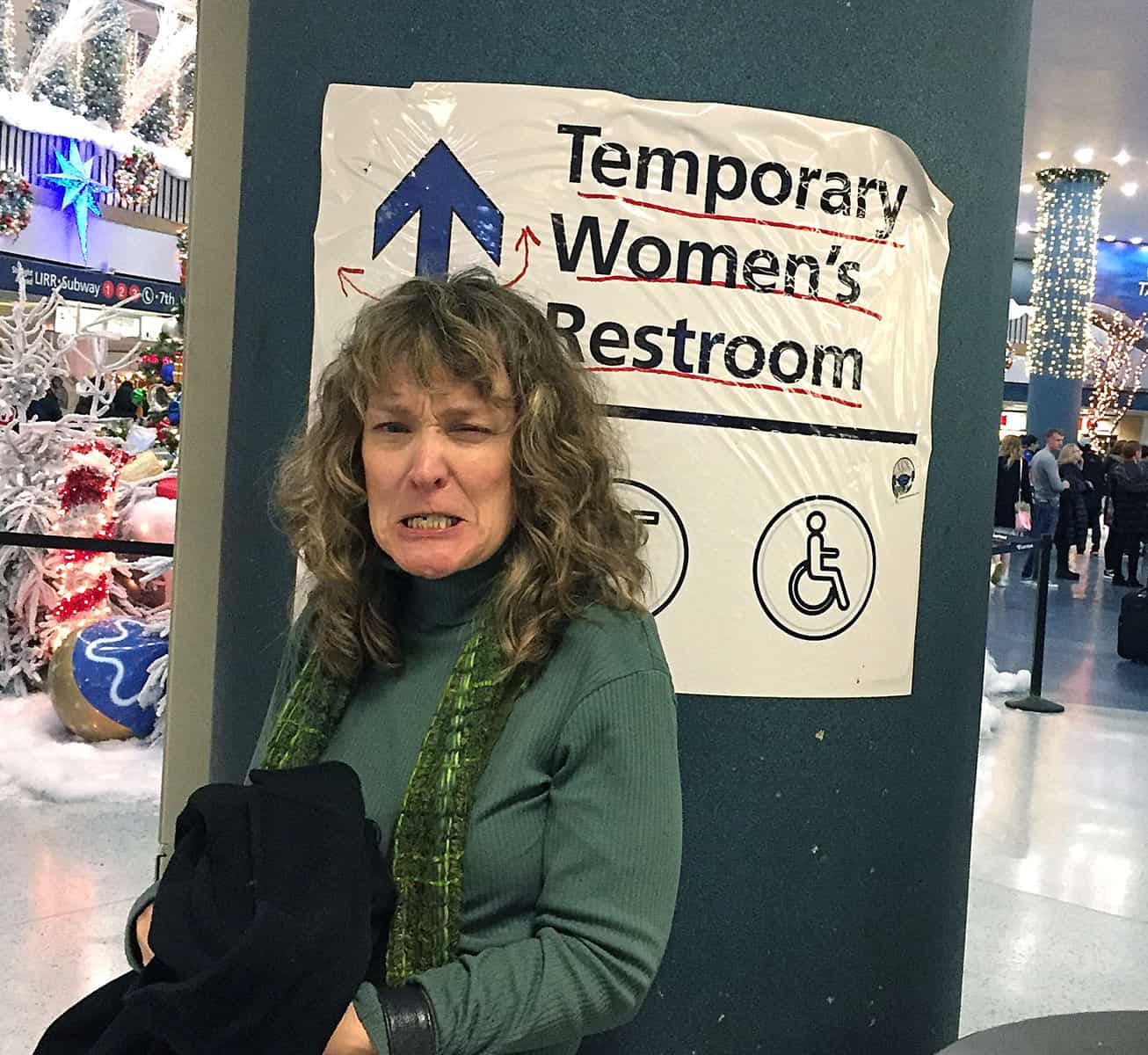 The temporary restroom fiasco in the NYC subway. Click through to read all the hairy details.