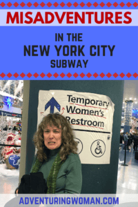 Misadventures on the NYC Subway Pin