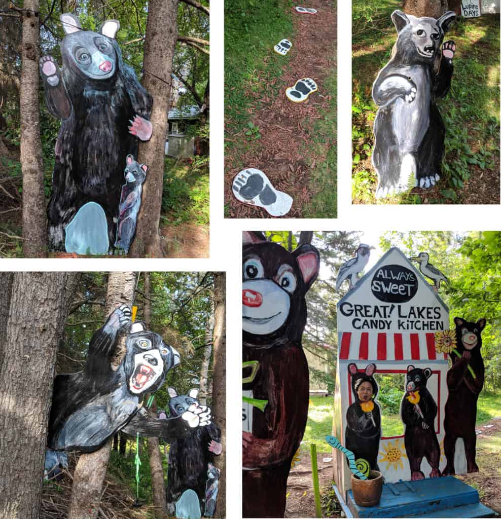 North Shore Road Trip: Lake Superior 5 Bear Collage