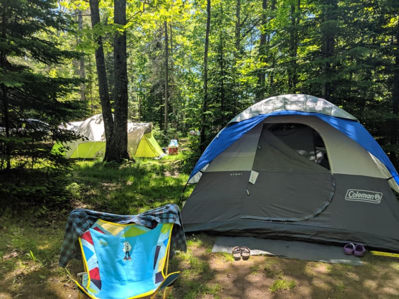 Campsite Tent Neighbors