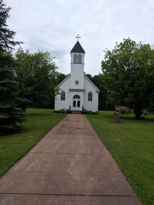 Madeline Island church