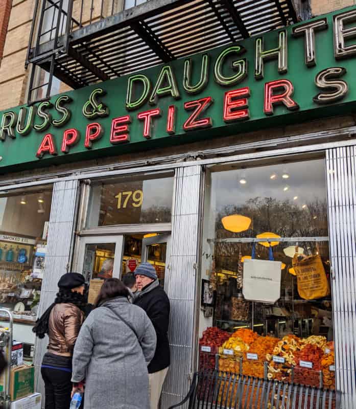 food on Manhattan's Lower East Side