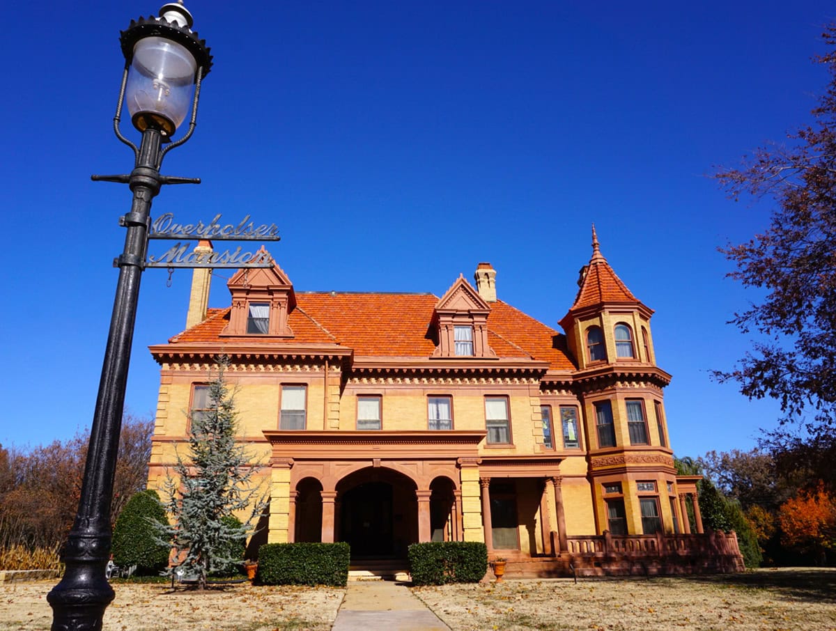 The French Renaissance style Overholser mansion was built in 1903. The Overholser is considered Oklahoma City’s first mansion.  