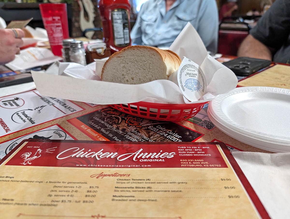 Chicken Annie's near Pittsburg, Kansas is the oldest chicken house in Crawford County, Kansas
