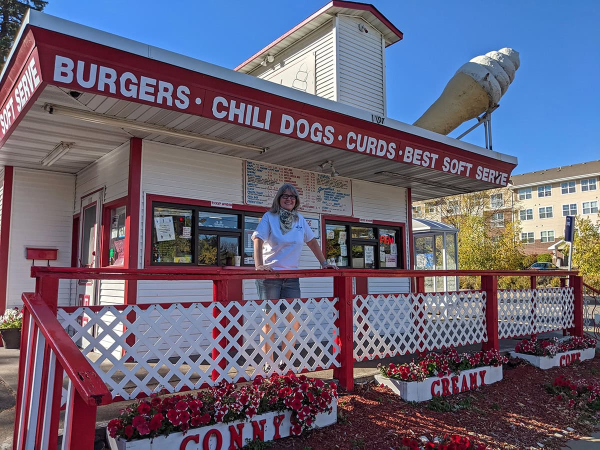 Conny's Creamy Cone in St. Paul has 24+ flavors of soft serve. Some of the best ice cream in Minneapolis-St. Paul